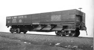 This image displays a railroad car.