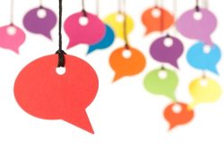 Image of colorful speech bubbles